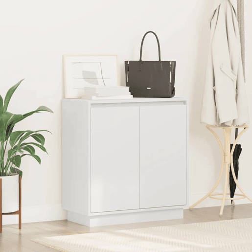 Aparador - Bufete - Móvei de apoio LED Branco 71 x 34,5 x 75 cm Madeira processada pt4132 Aparador - Bufete - Móvei de apoio LED Branco 71 x 34,5 x 75 cm Madeira processada pt4132