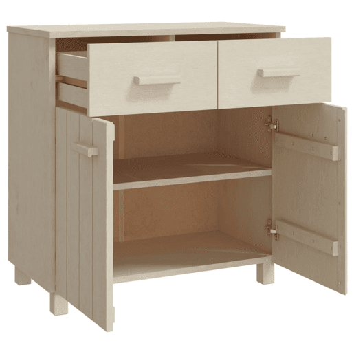Aparador - Bufete - Móvei de apoio HAMAR 79x40x80 cm pinho maciço castanho-mel pt4104
