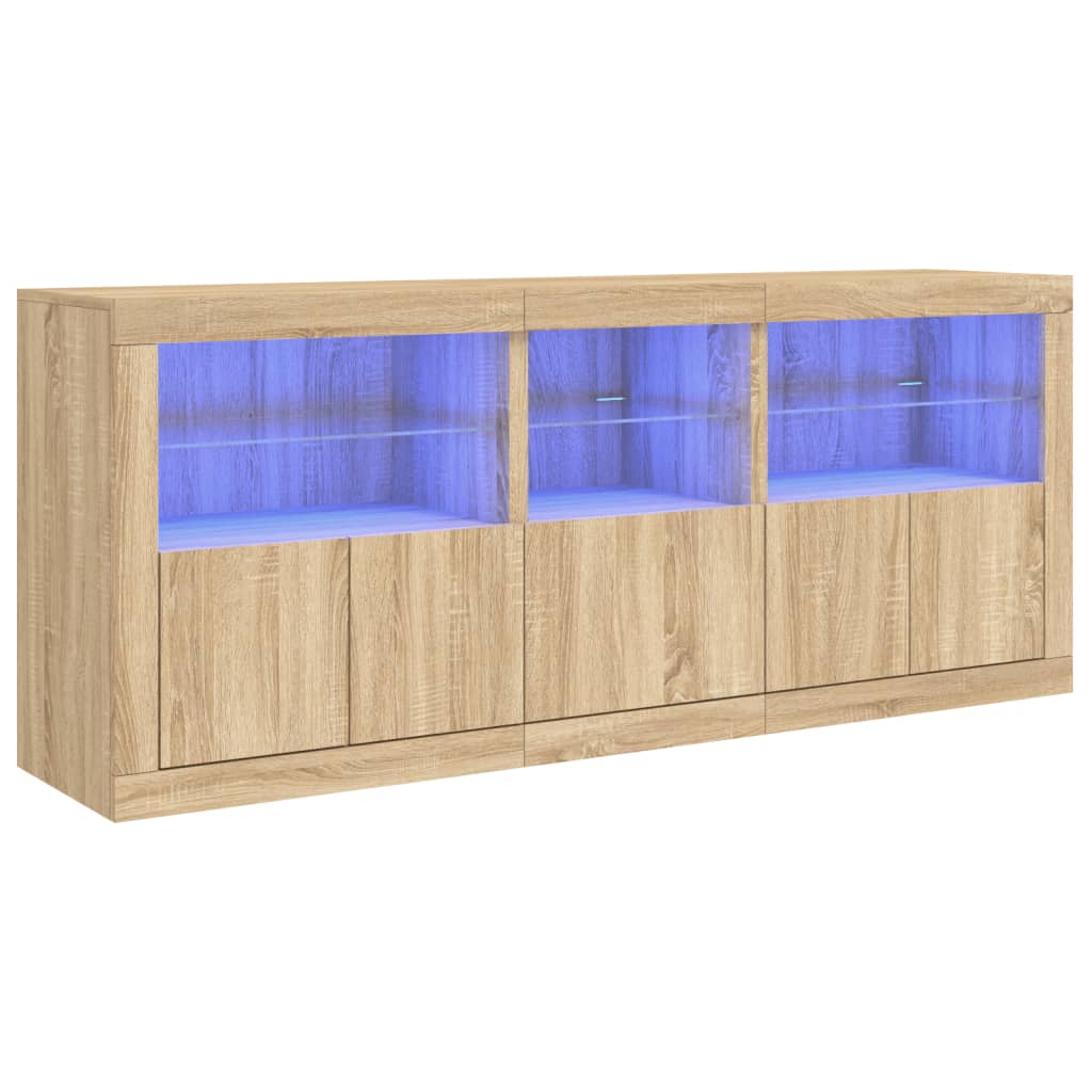 Aparador - Mueble de almacenamiento 162 Madera Clara