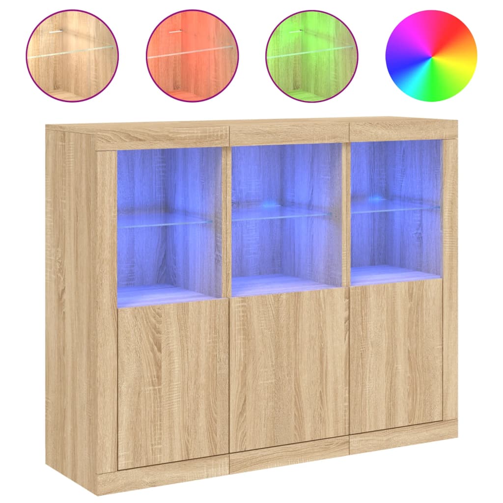 Aparador - Mueble de almacenamiento 123 Madera Clara