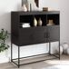 Aparador - Mueble de almacenamiento 100 Aparador - Mueble de almacenamiento 100 Negro