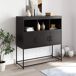 Aparador - Mueble de almacenamiento 100 Aparador - Mueble de almacenamiento 100 Negro