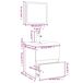 Conjunto de muebles de baño Haití contrachapada 41 Conjunto de muebles de baño Haití contrachapada 41 Gris