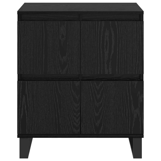 Bufete - Móvei de apoio Carvalho Preto 60 x 35 x 70 cm pt4991 Bufete - Móvei de apoio Carvalho Preto 60 x 35 x 70 cm pt4991