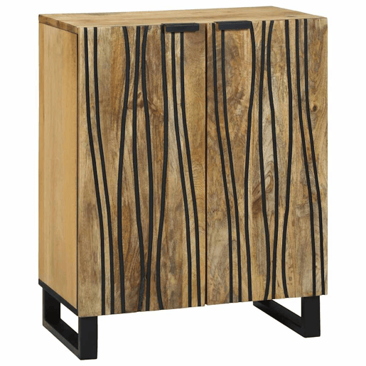 Bufete - Móvei de apoio Natural 60 x 33,5 x 75 cm Madeira de manga maciça pt4784
