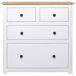 Aparador - Mueble de almacenamiento 80 Aparador - Mueble de almacenamiento 80 Blanco