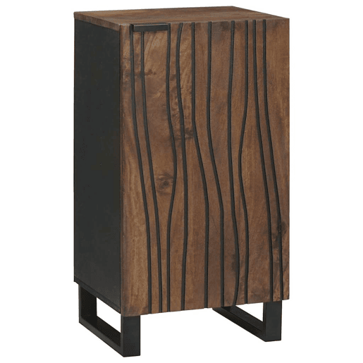 Bufete - Móvei de apoio Castanho 40 x 33 x 75 cm Madeira de mangueira maciça pt4746