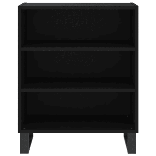 Aparador - Bufete - Móvei de apoio 57x35x70 cm derivados de madeira preto pt4507