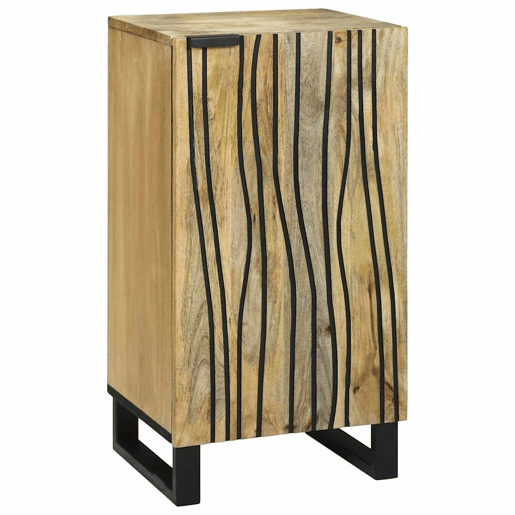 Bufete - Móvei de apoio Castanho 40 x 33 x 75 cm Madeira de mangueira maciça pt4744