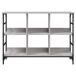 Aparador - Mueble de almacenamiento 102 Aparador - Mueble de almacenamiento 102 Negro/ Madera