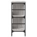 Aparador - Mueble de almacenamiento 102 Aparador - Mueble de almacenamiento 102 Negro/ Madera