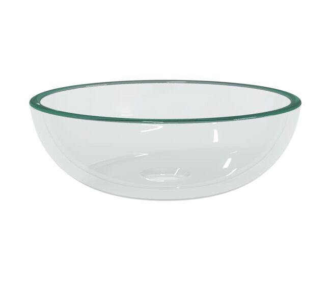 Lavabo aquarium transparente ø35x12 cm