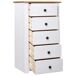 Aparador - Mueble de almacenamiento 46 Aparador - Mueble de almacenamiento 46 Blanco