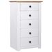 Aparador - Mueble de almacenamiento 46 Aparador - Mueble de almacenamiento 46 Blanco