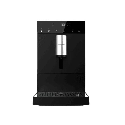 Máquina de café mega-automática compacta Cecotec 19 Bares, Sistema Thermoblock, Grão recém-moído com Plug&Play