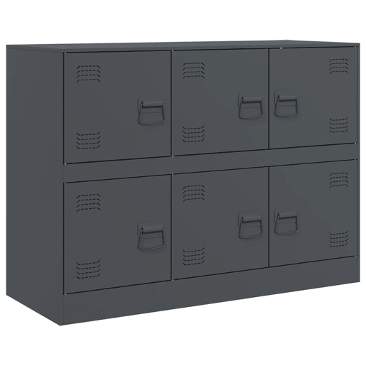 Aparador - Bufete - Móvei de apoio 99x39x73 cm aço antracite pt2204