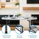 PEAKFORM Mesa redonda patas plegables PEAKFORM Mesa redonda patas plegables Blanco
