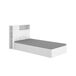 Conjunto de dormitorio Ten cabecero con canapé abatible 90x213 Conjunto de dormitorio Ten cabecero con canapé abatible 90x213 Blanco