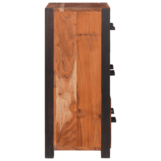 Bufete - Móvei de apoio Castanho 55 x 30 x 75 cm Madeira Sólida de Acácia pt4750