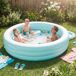 Piscina hinchable con asiento y toldo INTEX Piscina hinchable con asiento y toldo INTEX Azul Claro