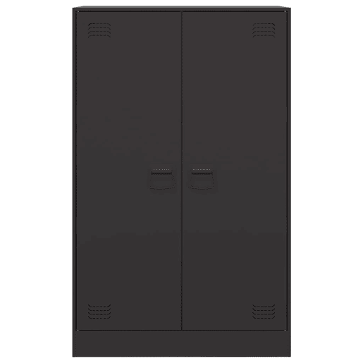 Aparador - Bufete - Móvei de apoio 67x39x107 cm aço preto pt2332