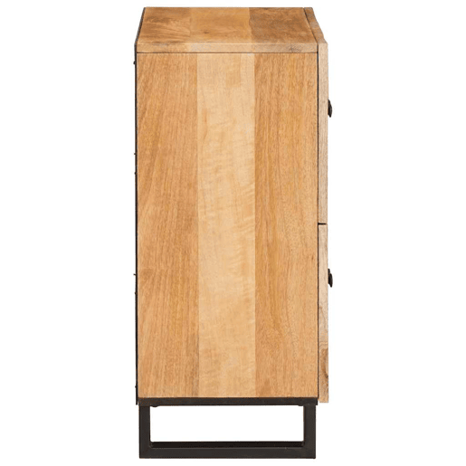 Bufete - Móvei de apoio Castanho 60 x 33 x 75 cm Madeira de manga maciça pt4755
