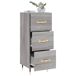 Aparador - Mueble de almacenamiento 34 Aparador - Mueble de almacenamiento 34 Gris