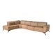 ANGEL CERDA Sofá chaise longue relax modular ANGEL CERDA Sofá chaise longue relax modular Marrón
