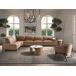 ANGEL CERDA Sofá chaise longue relax modular ANGEL CERDA Sofá chaise longue relax modular Marrón