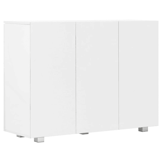 Aparador - Bufete - Móvei de apoio 107x35x80,5 cm branco brilhante pt1668