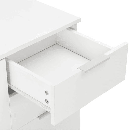 Aparador - Bufete - Móvei de apoio 107x35x80,5 cm branco brilhante pt1668
