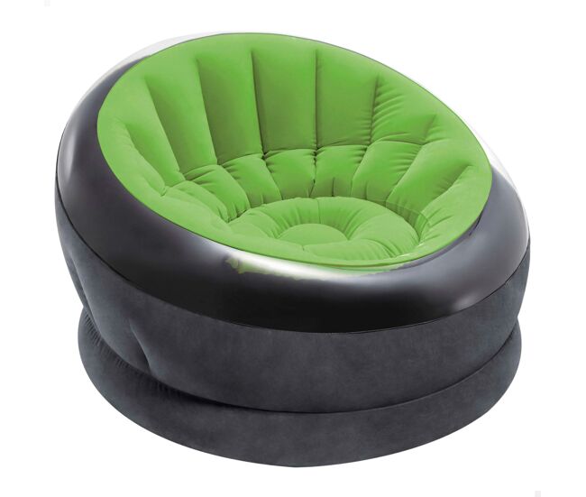 Intex sillón hinchable empire verde lima