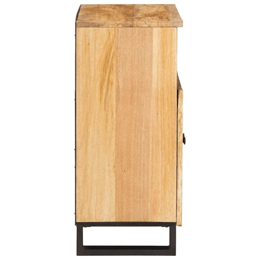 Bufete - Móvei de apoio Castanho 60 x 33 x 75 cm Madeira de manga maciça pt4754