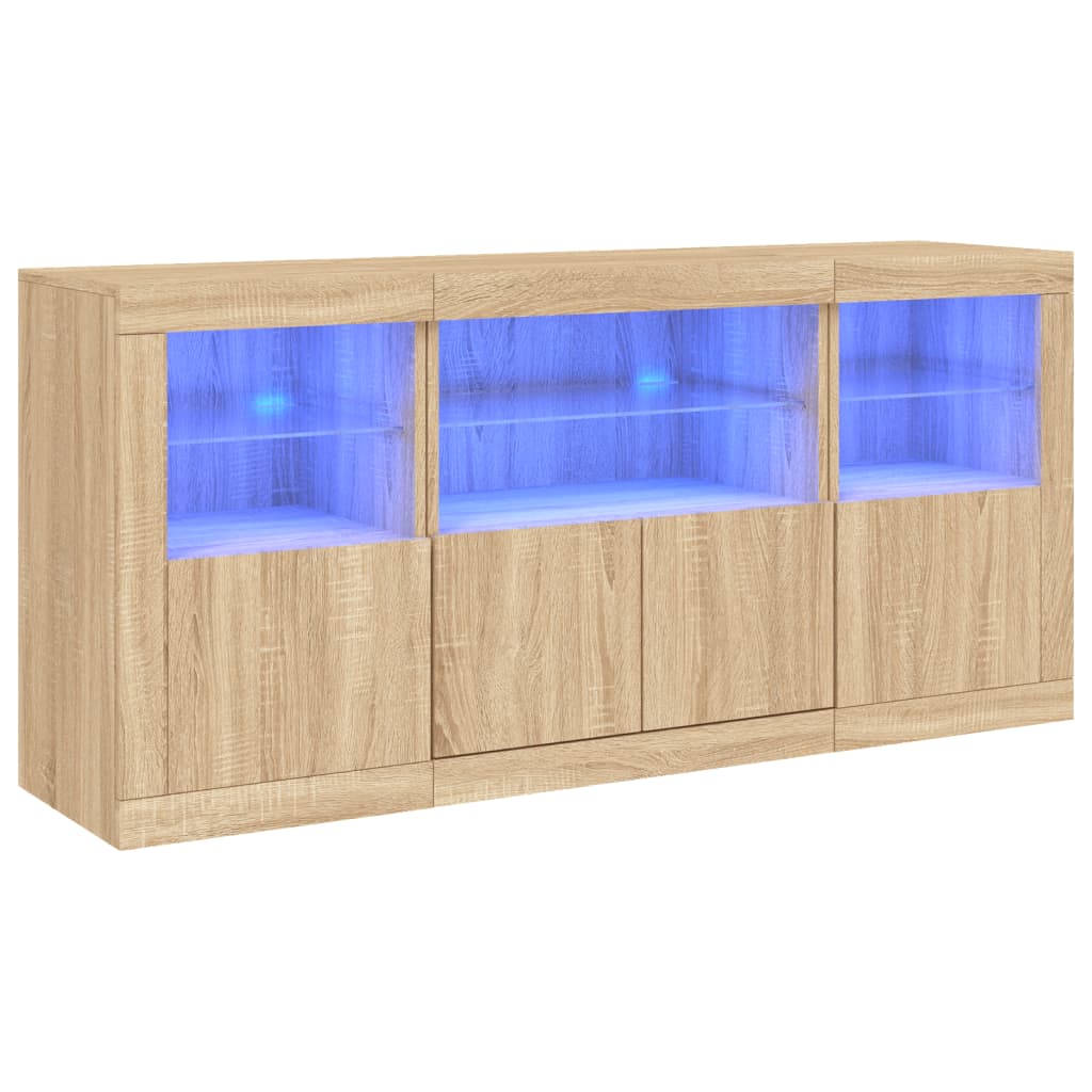 Aparador - Mueble de almacenamiento 142 Madera Clara