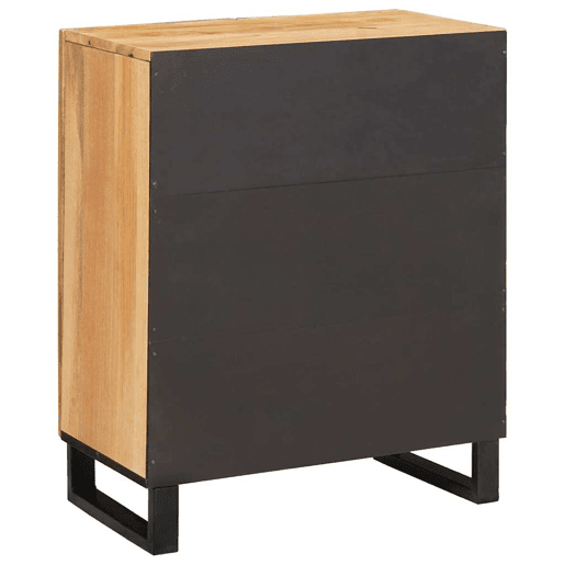 Bufete - Móvei de apoio Castanho 60 x 33 x 75 cm Madeira de manga maciça pt4752