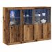 Aparador - Mueble de almacenamiento 3 uds 145 Aparador - Mueble de almacenamiento 3 uds 145 Madera