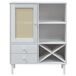 Aparador alto - Mueble de almacenamiento 90 Aparador alto - Mueble de almacenamiento 90 Blanco