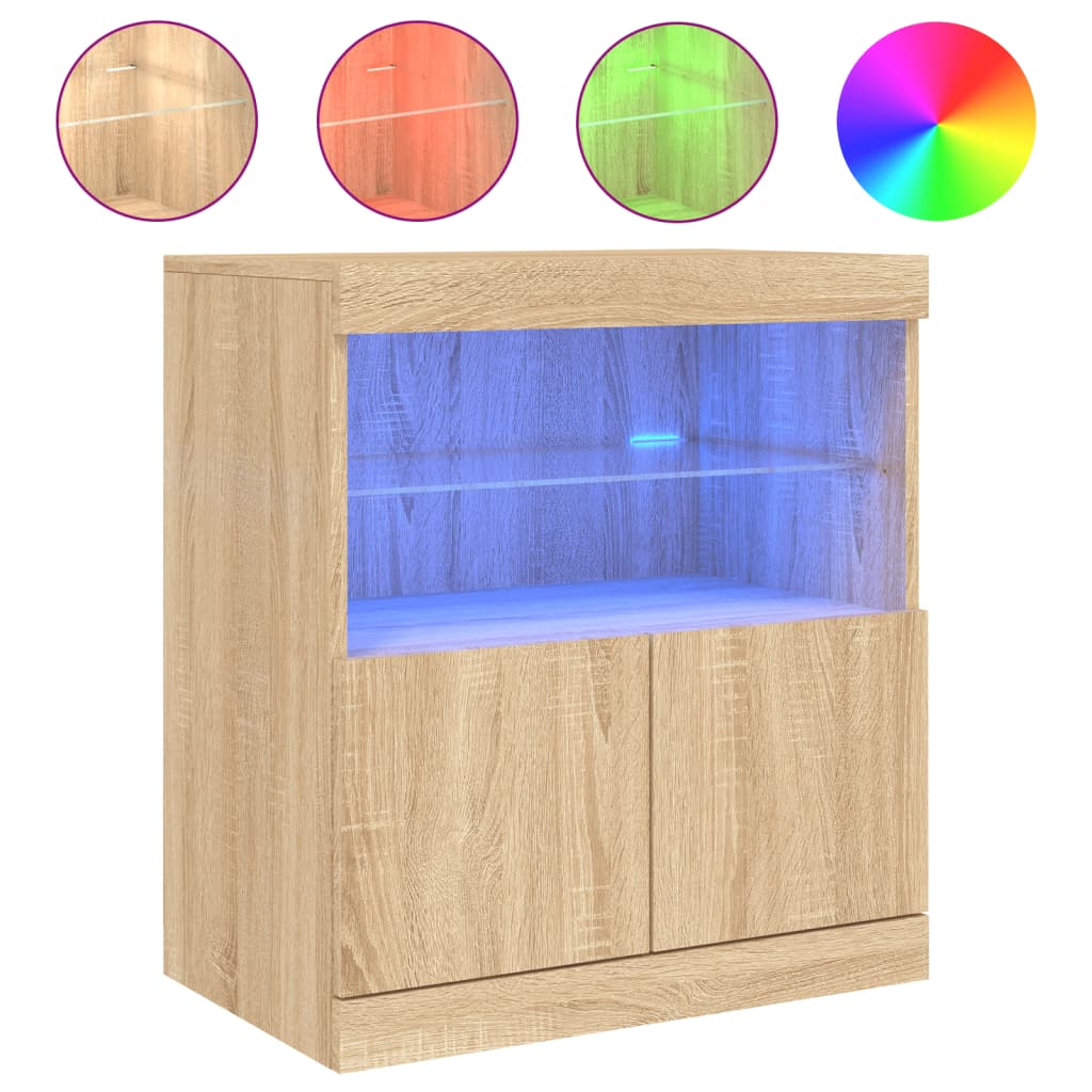 Aparador - Mueble de almacenamiento 60 Madera Clara