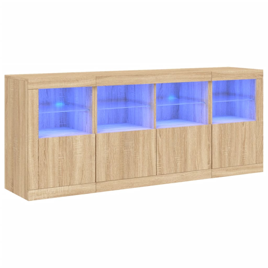 Aparador - Mueble de almacenamiento 163 Madera Clara