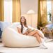 Sillón hinchable Beanless Bag INTEX Sillón hinchable Beanless Bag INTEX Beige