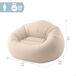 Sillón hinchable Beanless Bag INTEX Sillón hinchable Beanless Bag INTEX Beige