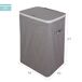 Max Home Cubo ropa sucia, dos compartimentos y bolsas extraíbles Max Home Cubo ropa sucia, dos compartimentos y bolsas extraíbles Gris Oscuro