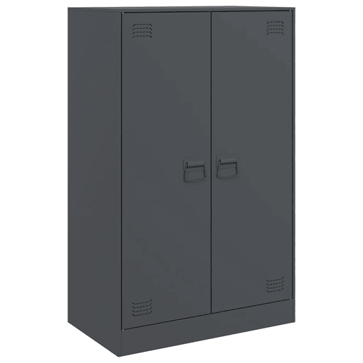 Aparador - Bufete - Móvei de apoio 67x39x107 cm aço antracite pt2196
