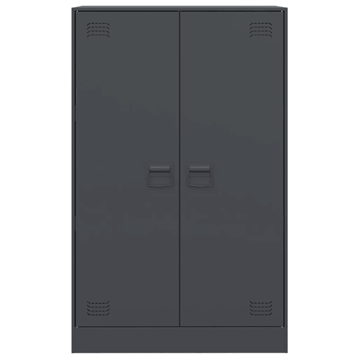 Aparador - Bufete - Móvei de apoio 67x39x107 cm aço antracite pt2196