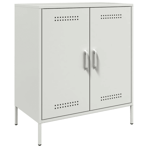 Aparador - Bufete - Móvei de apoio 68x39x79 cm aço branco pt2231