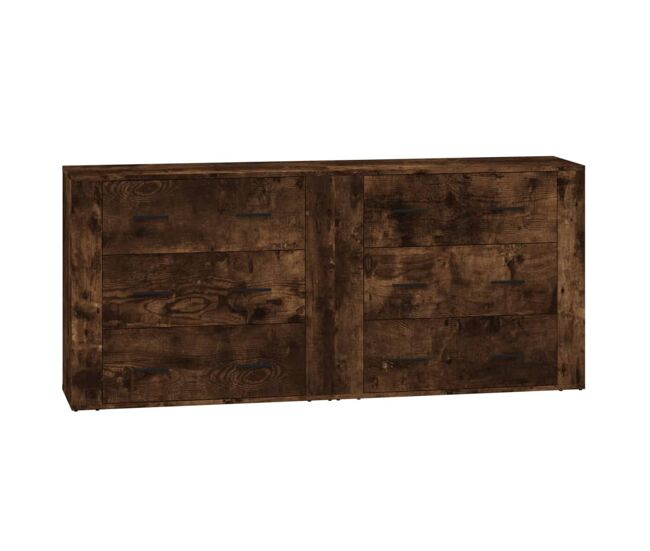 Aparador - Mueble de almacenamiento 2 uds 80
