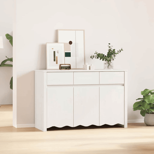 Bufete - Móvei de apoio com gaveta Drammen Branco 114 x 43 x 75,5 cm pt4041