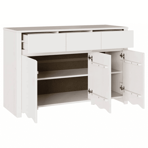 Bufete - Móvei de apoio com gaveta Drammen Branco 114 x 43 x 75,5 cm pt4041