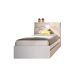 Conjunto de dormitorio Ten Pack cama + escritorio + armario Conjunto de dormitorio Ten Pack cama + escritorio + armario Blanco