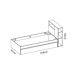 Conjunto de dormitorio Ten Pack cama + escritorio + armario Conjunto de dormitorio Ten Pack cama + escritorio + armario Blanco